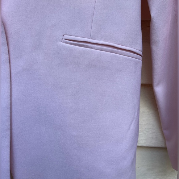 Rag & Bone pink single breasted blazer, - Picture 3 of 9